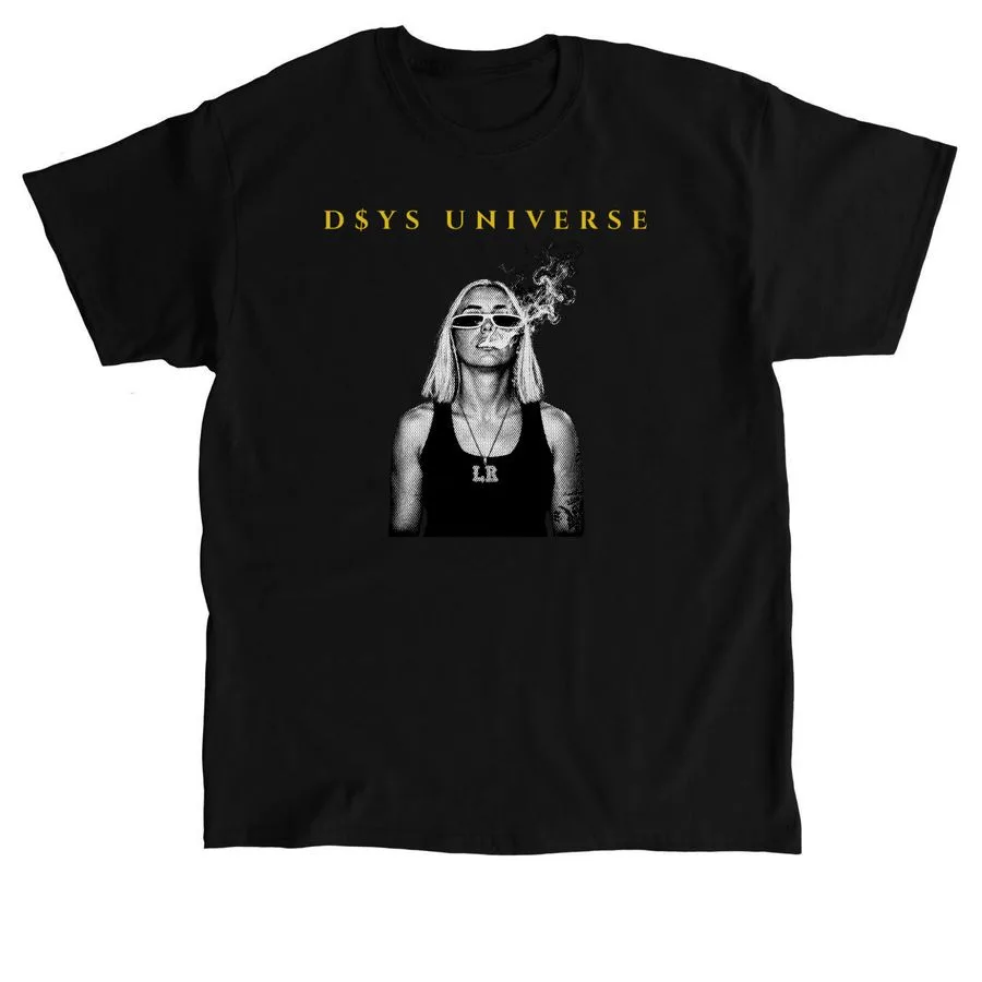 Lextacy x D$YS Universe Collection, a black classic unisex tee