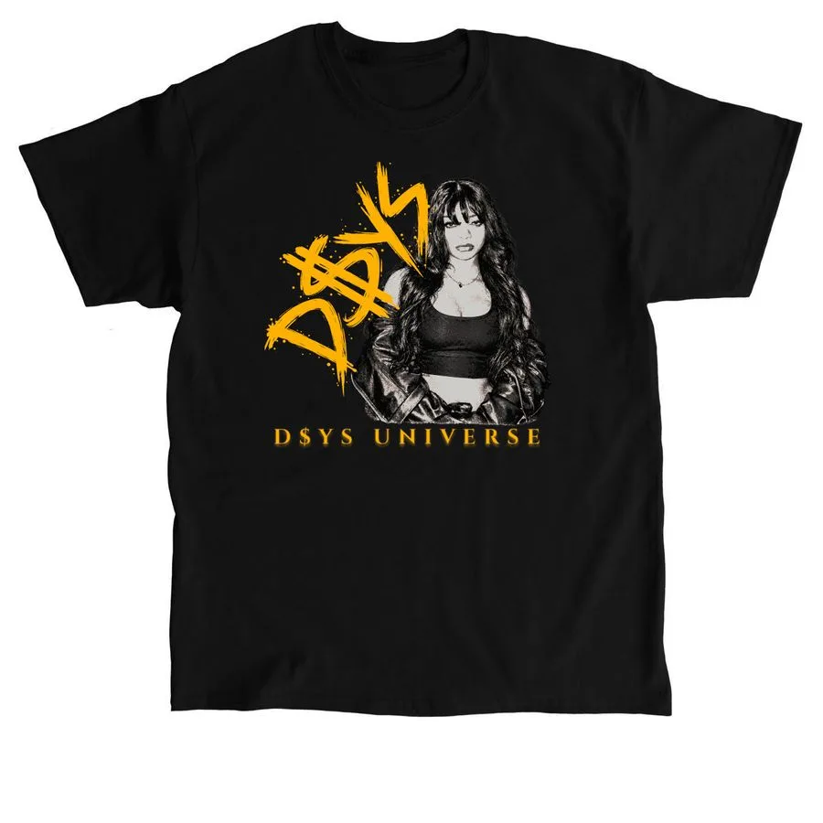 Megan x D$YS Universe Collection, a black classic unisex tee